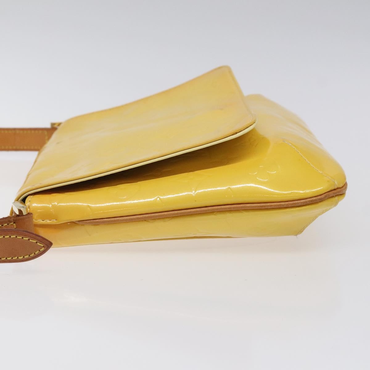 Louis Vuitton Thompson Street Monogram Vernis Yellow Patent_Leather Shoulder Bag Bag (Pre-Owned)