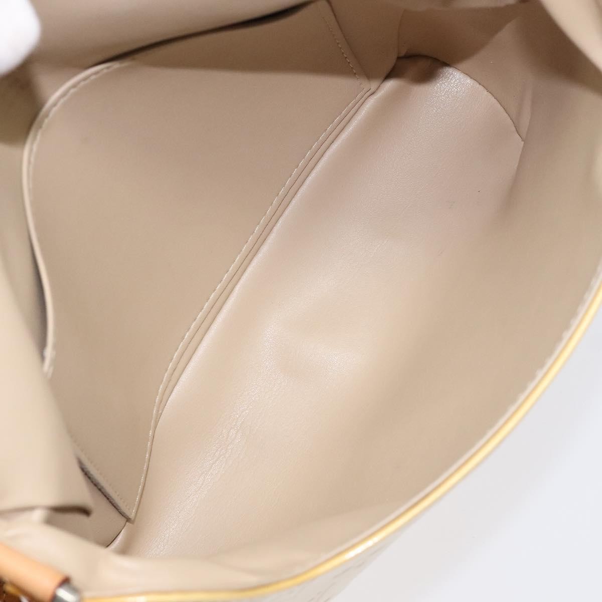 Louis Vuitton Thompson Street Monogram Vernis Beige Patent_Leather Shoulder Bag Bag (Pre-Owned)