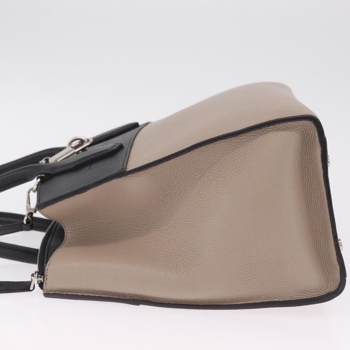 Louis Vuitton City Steamer Leather Beige Leather Handbag (Pre-Owned)