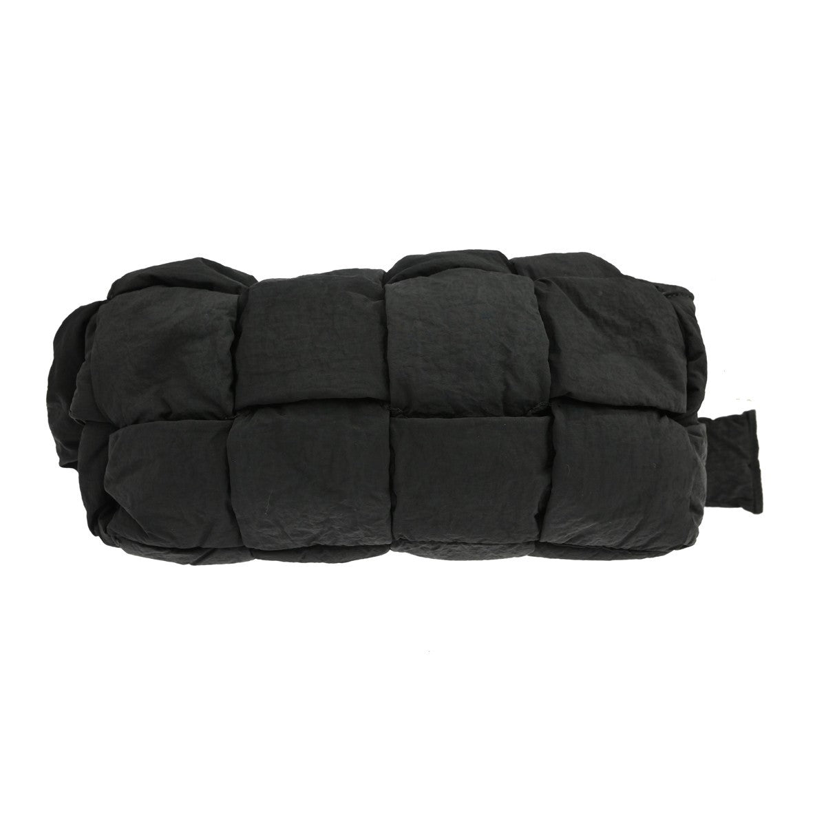Bottega Veneta Padded Tech Cassette Intrecciato Nylon Black Nylon Shoulder Bag Bag (Pre-Owned)