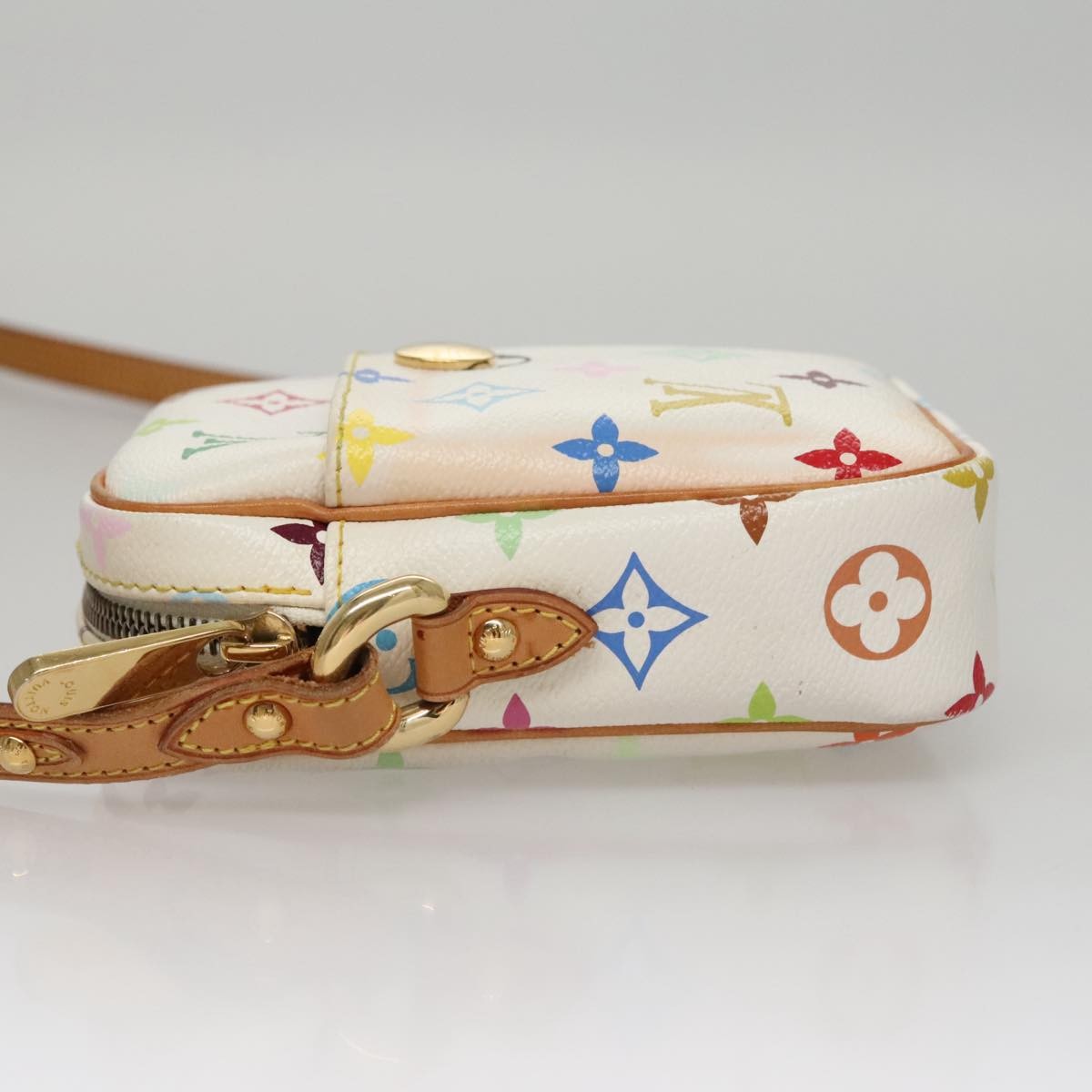 Louis Vuitton Rift Monogram Multicolor White Canvas Shoulder Bag Bag (Pre-Owned)