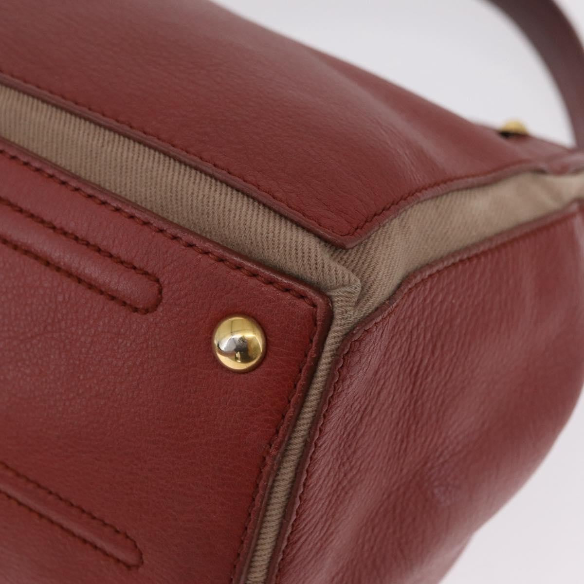 Saint Laurent Muse Two Leather Brown Leather Handbag (Pre-Owned)