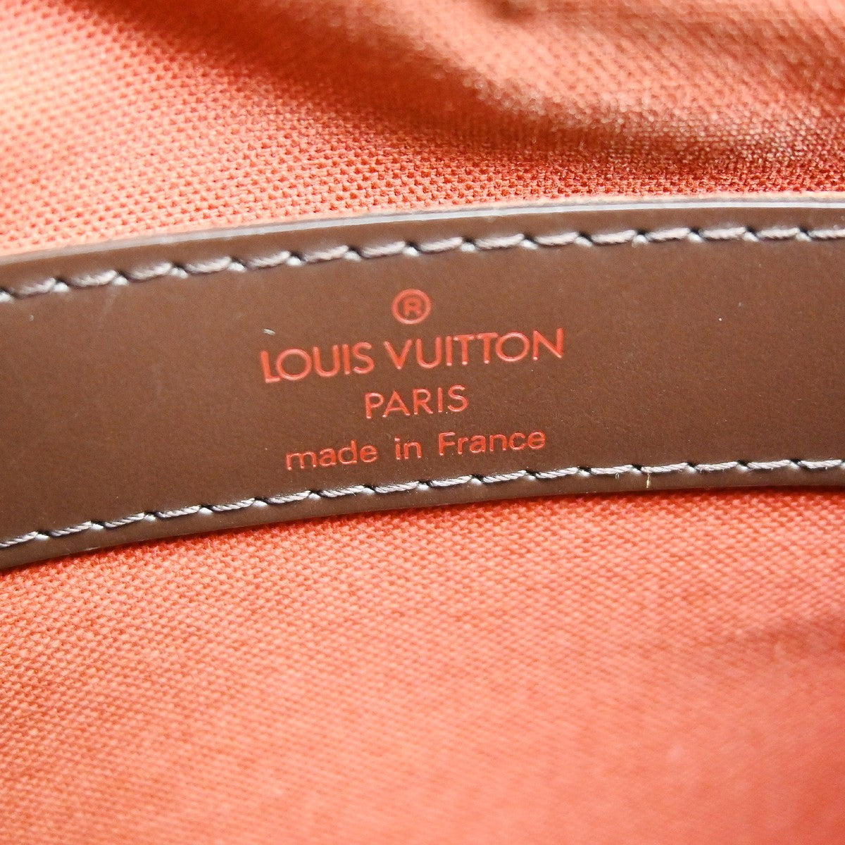 Louis Vuitton Naviglio Damier Ebene Brown Canvas Shoulder Bag Bag (Pre-Owned)