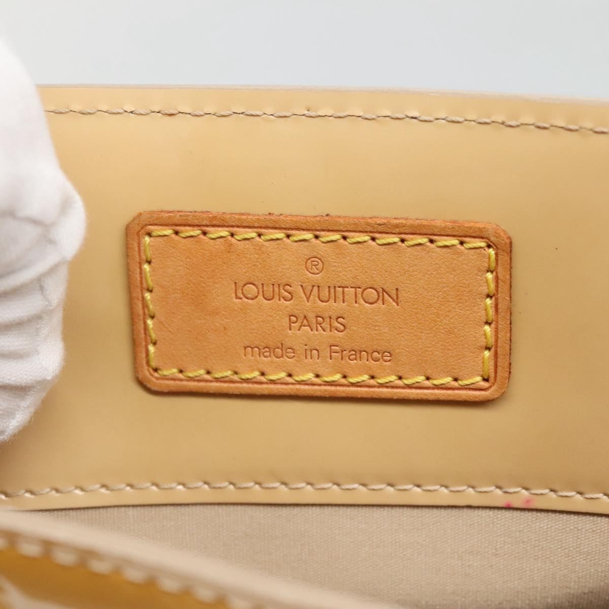 Louis Vuitton Reade Monogram Vernis Beige Patent_Leather Tote Bag Bag (Pre-Owned)