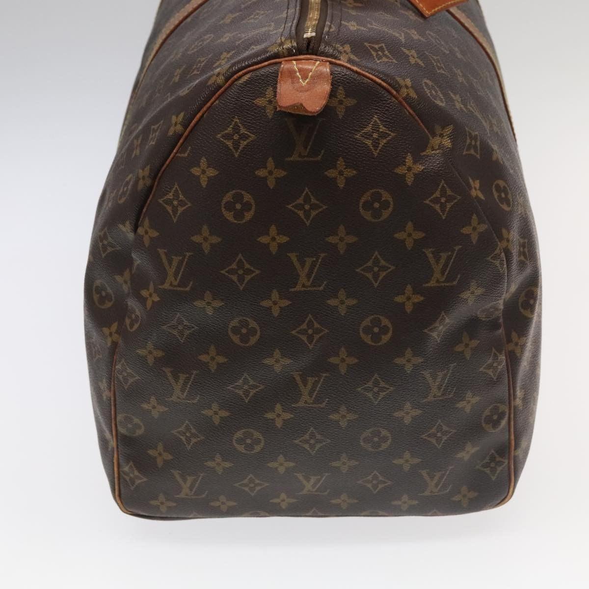Louis Vuitton Keepall Monogram Canvas Brown Canvas Travel Bag Bag (Pre-Owned)