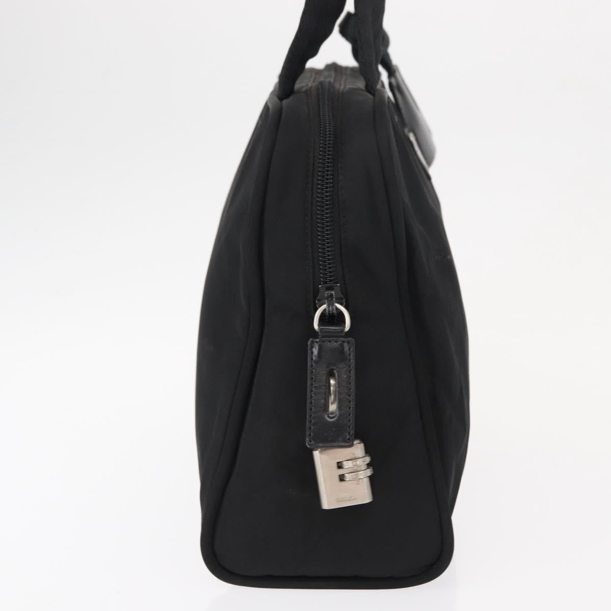 Prada Bowling Shoulder Tessuto Black Nylon Shoulder Bag Bag (Pre-Owned)
