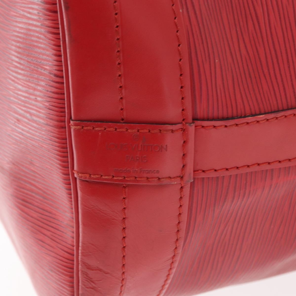 Louis Vuitton Noe Epi Leather Red Leather Shoulder Bag Bag (Pre-Owned)