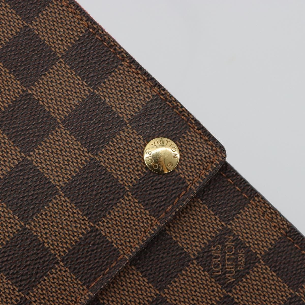 Louis Vuitton Portobello Messenger Damier Ebene Brown Canvas Shoulder Bag Bag (Pre-Owned)
