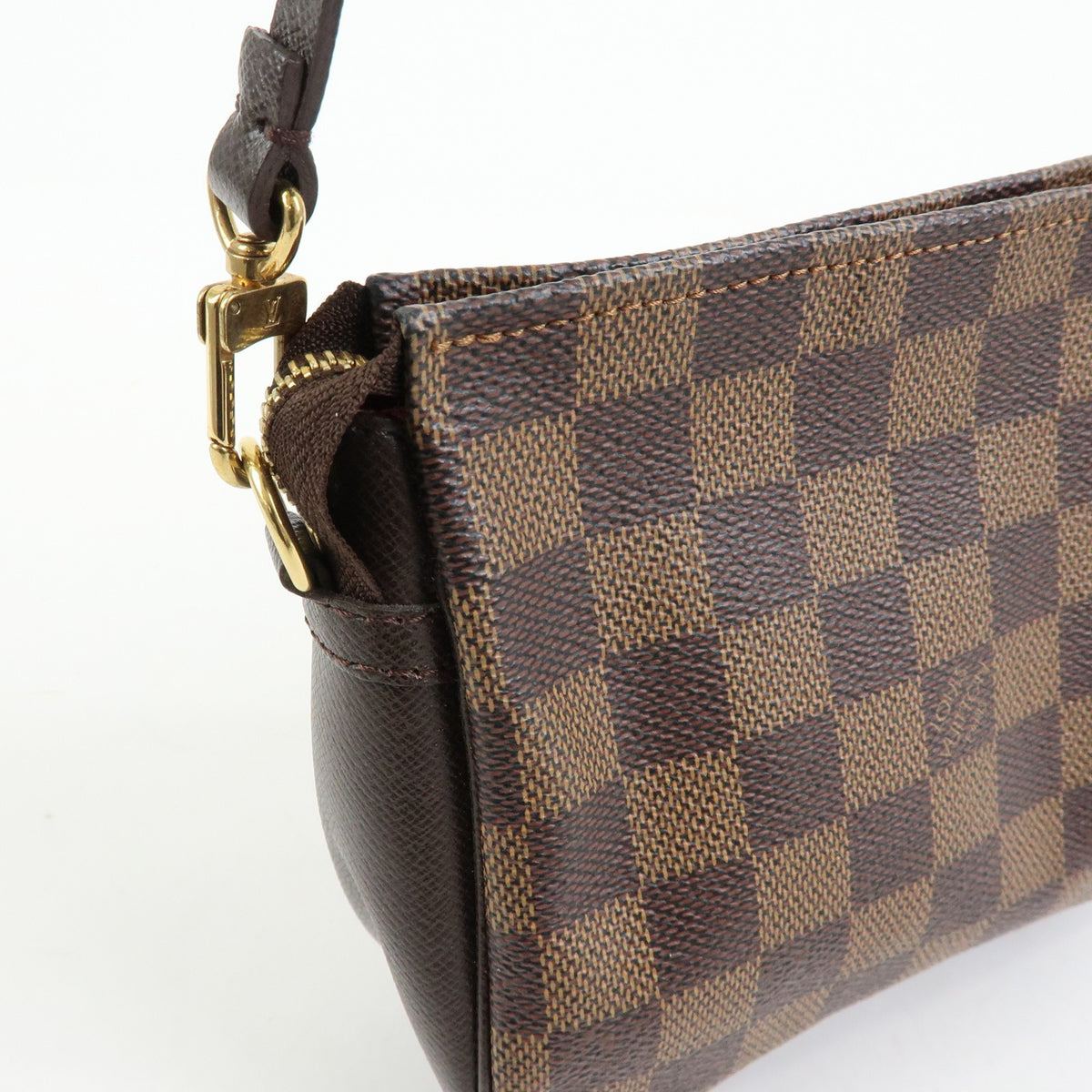 Louis Vuitton Trousse Make Up Damier Brown Canvas Clutche & Pouche Bag (Pre-Owned)