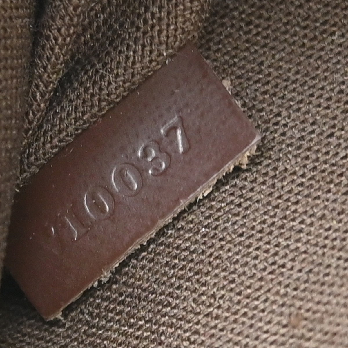 Louis Vuitton Melville Waist Damier Brown Canvas Handbag (Pre-Owned)