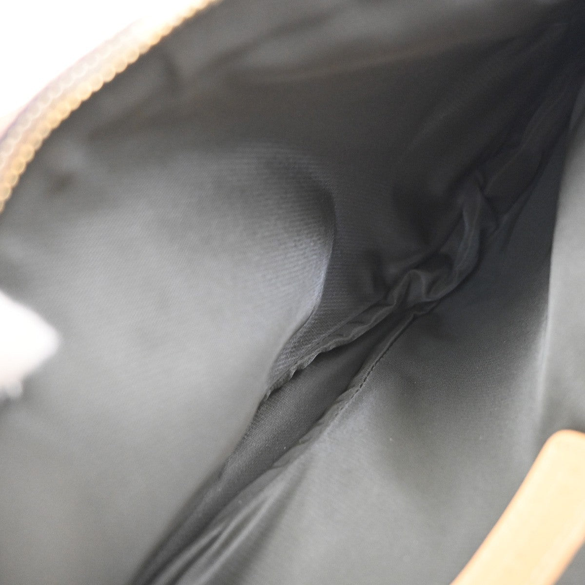 Christian Dior Vintage Saddle Diorissimo Canvas Brown Canvas Handbag (Pre-Owned)