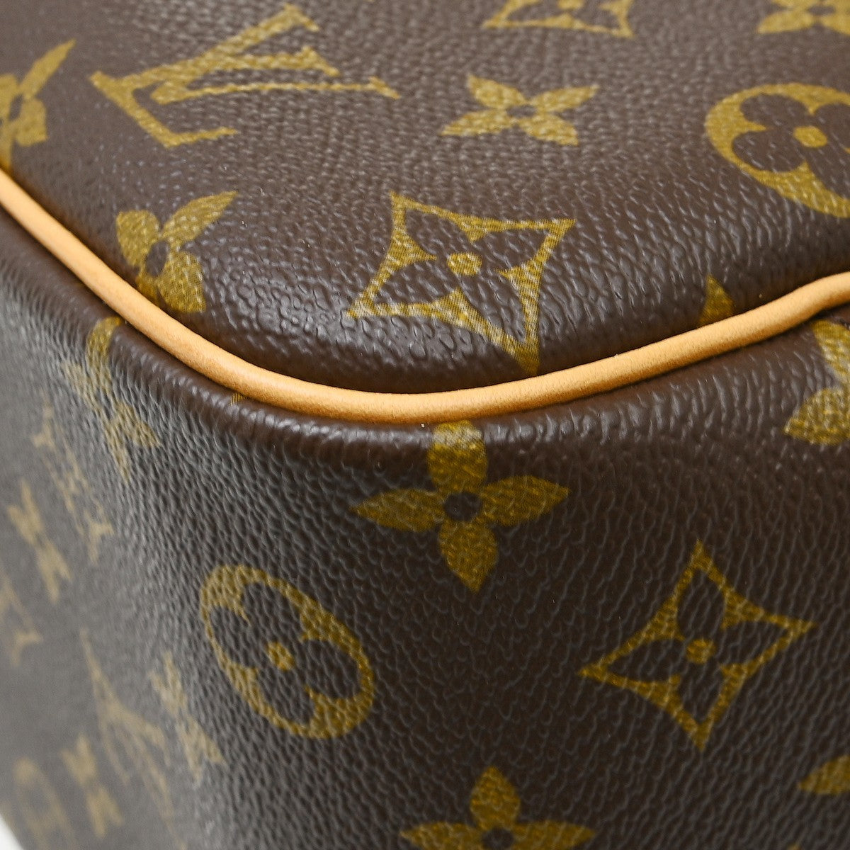 Louis Vuitton Deauville Limited Edition Since 1854 Monogram Jacquard Brown Canvas Handbag (Pre-Owned)