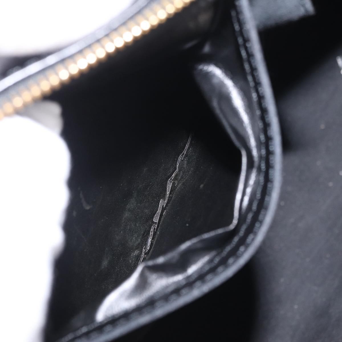 Louis Vuitton Speedy Epi Leather Black Leather Handbag (Pre-Owned)