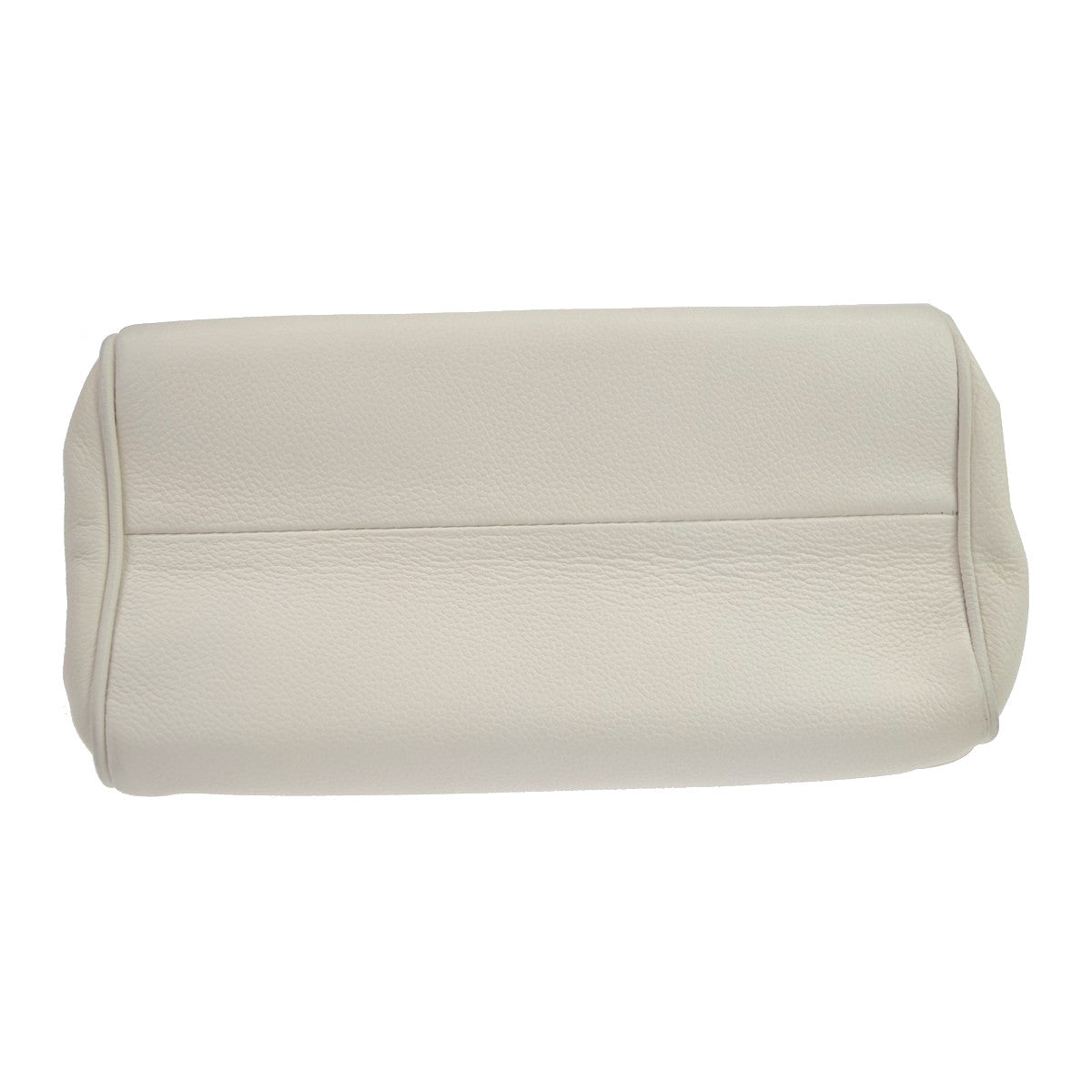 Chanel Pocket Accordion Flap Quilted Lambskin White Leather Shoulder Bag Bag (Pre-Owned)