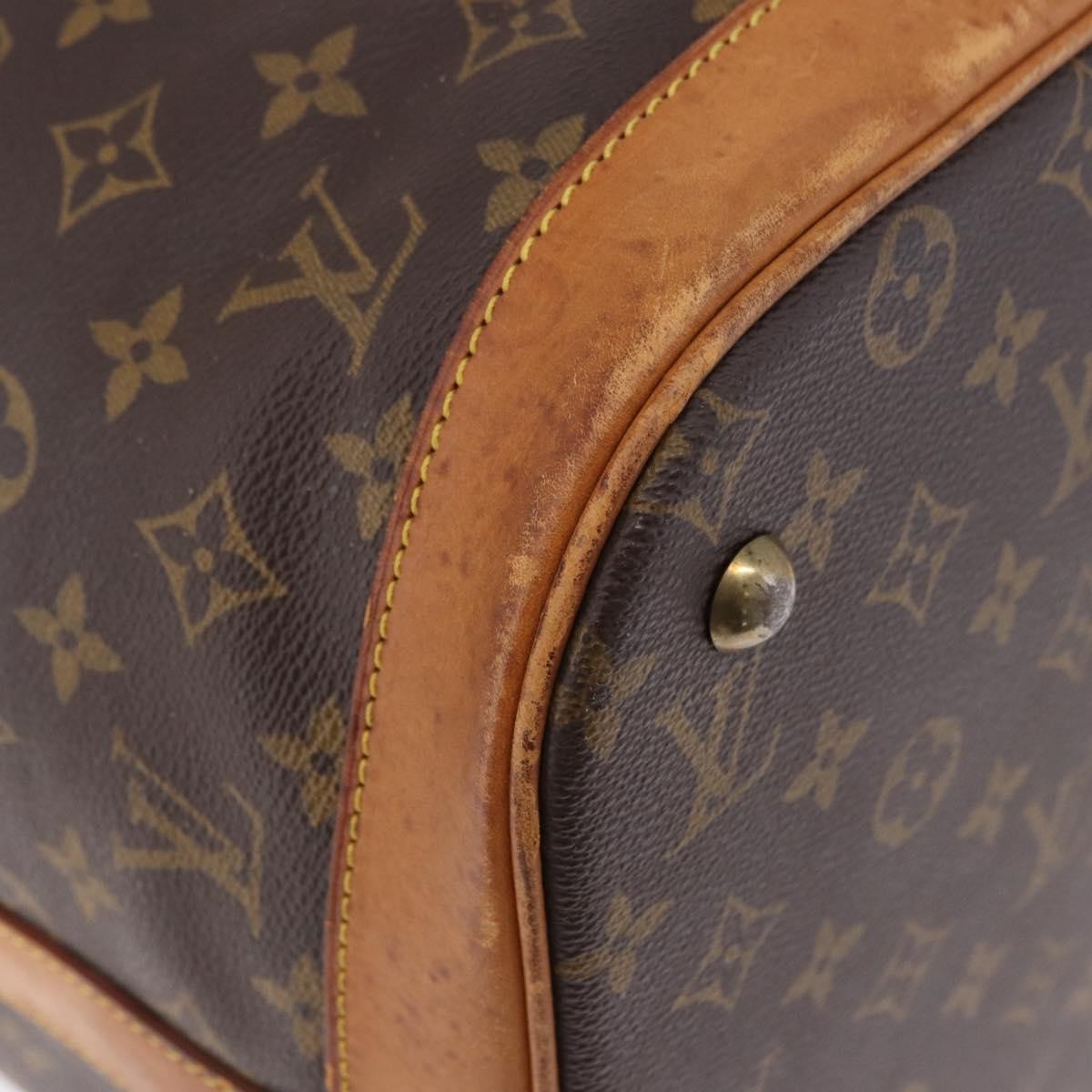 Louis Vuitton Cruiser Monogram Brown Canvas Travel Bag Bag (Pre-Owned)