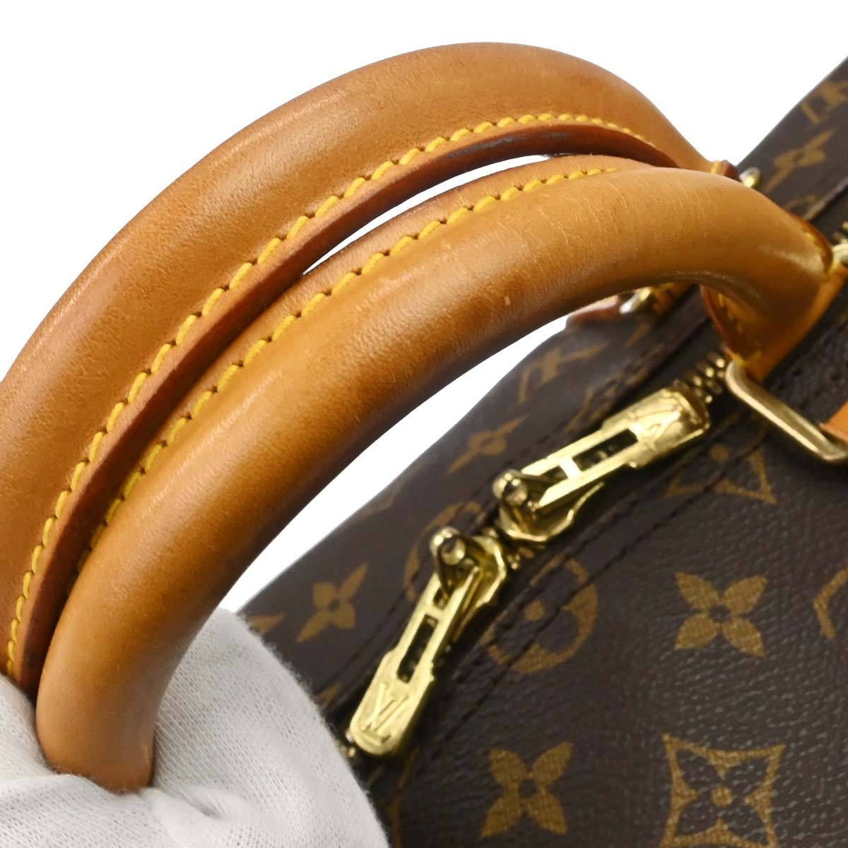 Louis Vuitton Keepall Monogram Canvas Brown Canvas Travel Bag Bag (Pre-Owned)