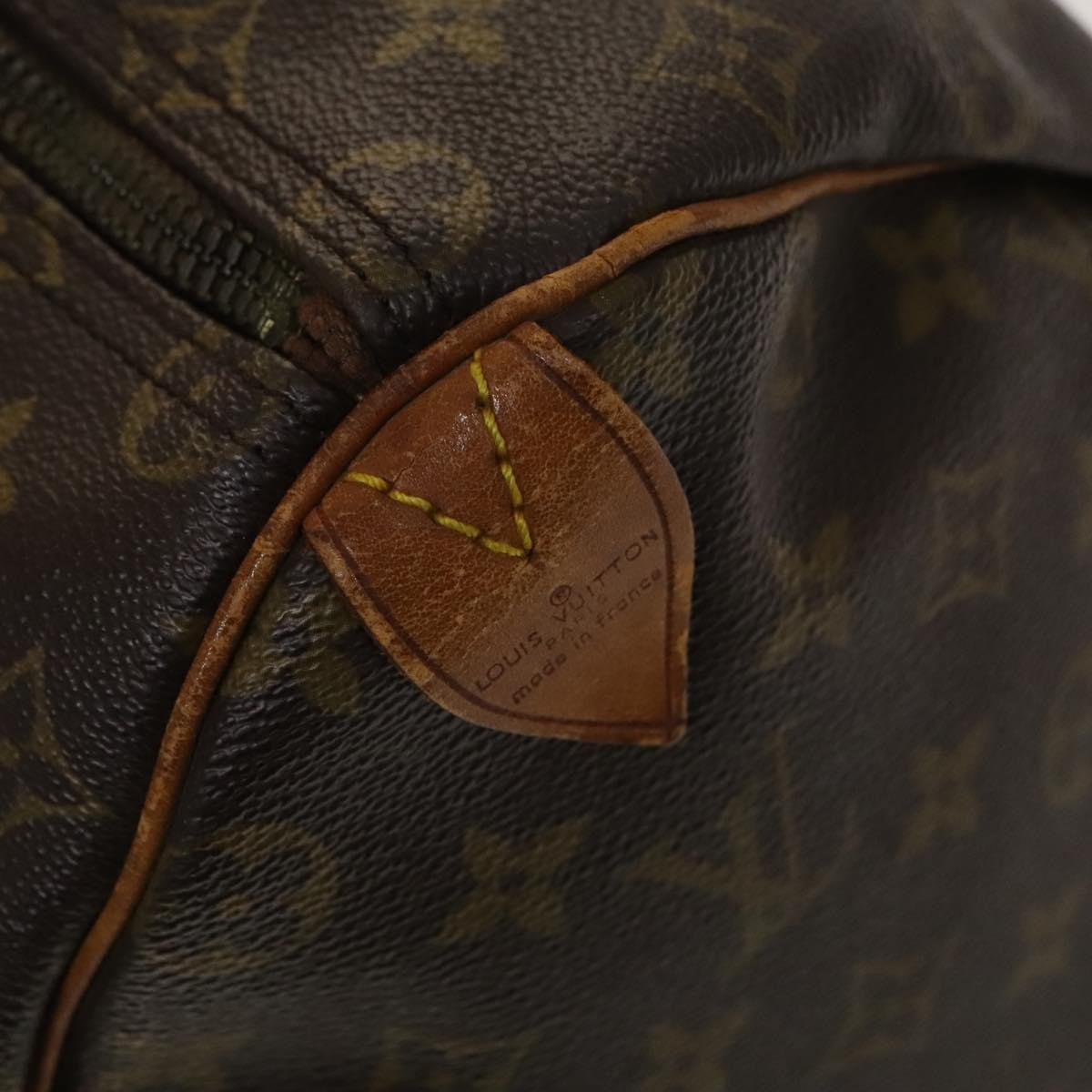Louis Vuitton Keepall Monogram Canvas Brown Canvas Travel Bag Bag (Pre-Owned)