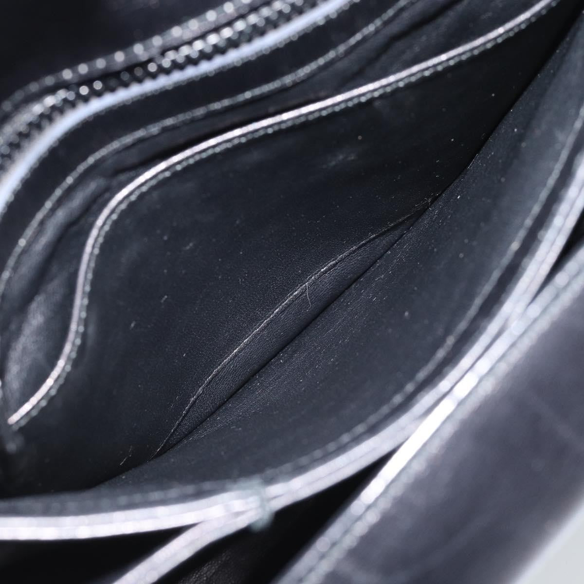 Gucci Vintage Leather Black Leather Shoulder Bag Bag (Pre-Owned)