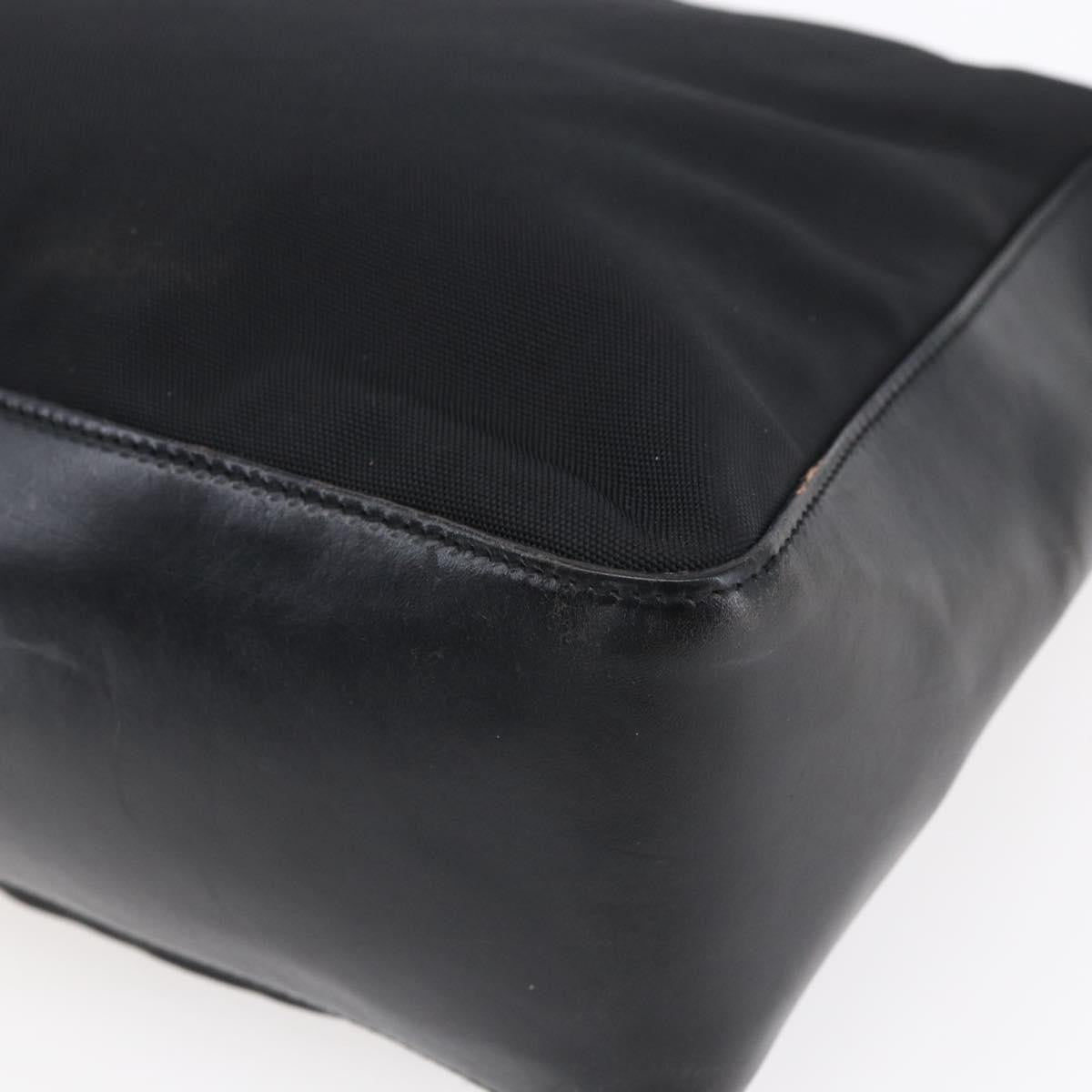 Gucci Vintage Gg Canvas Black Canvas Shoulder Bag Bag (Pre-Owned)