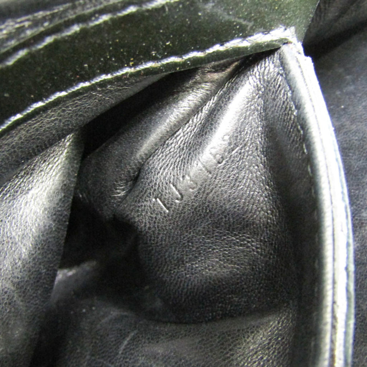 Louis Vuitton Fascination Lockit Patent Lambskin Black Patent_Leather Handbag (Pre-Owned)