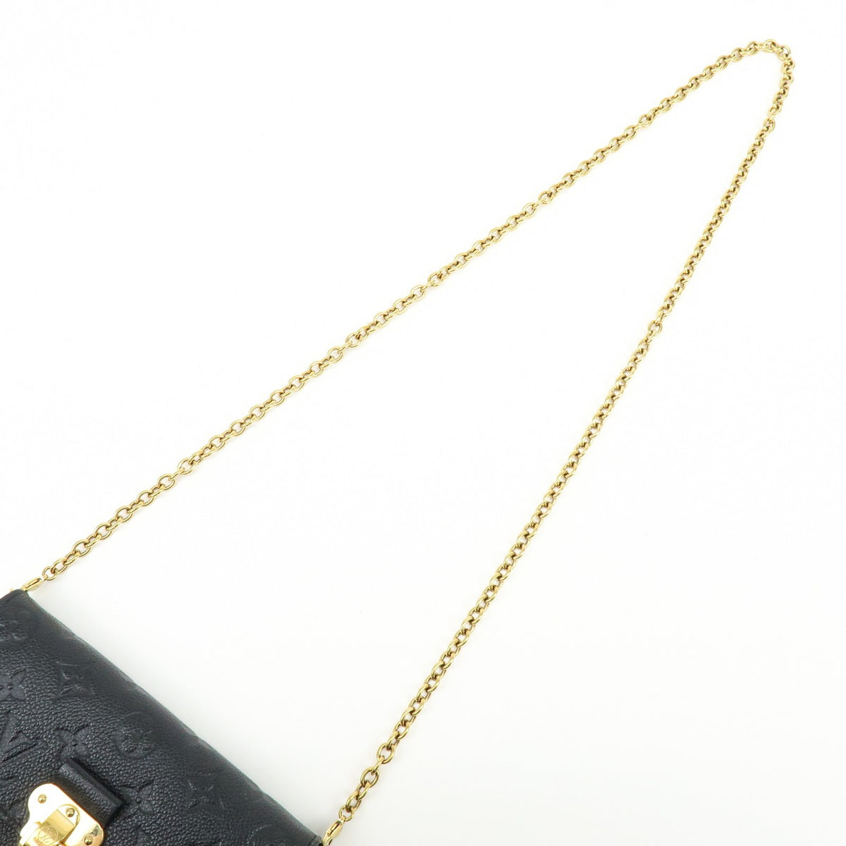 Louis Vuitton Vavin Chain Monogram Empreinte Leather Black Leather Crossbody Bag Bag (Pre-Owned)