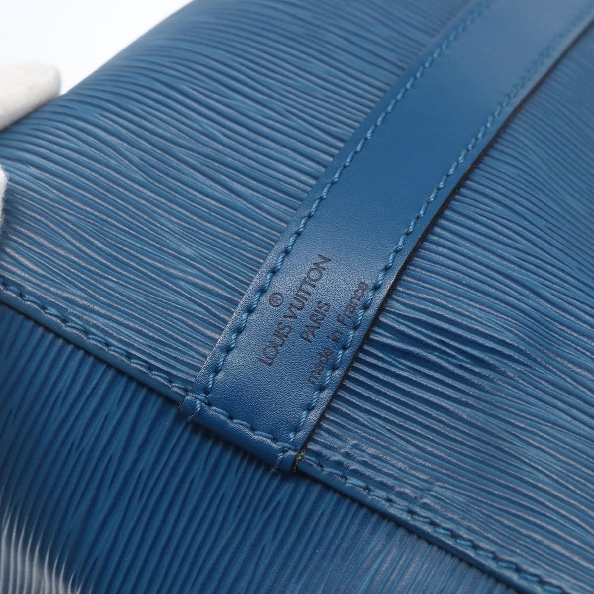 Louis Vuitton Petit Noe Epi Leather Blue Leather Shoulder Bag Bag (Pre-Owned)