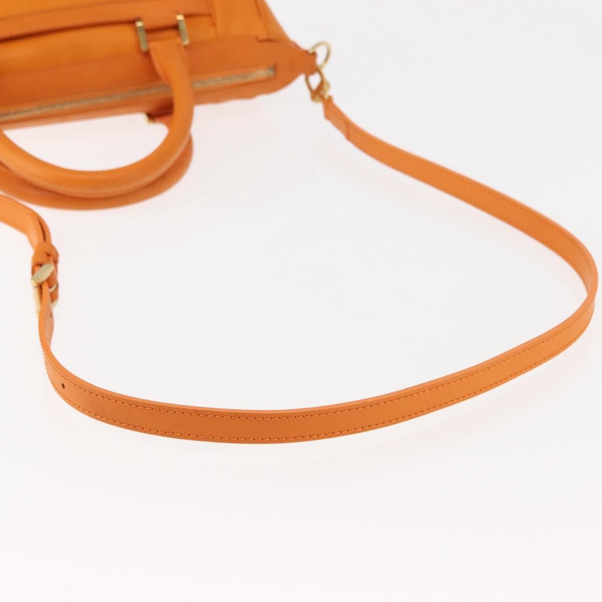 Louis Vuitton Danura Epi Orange Leather Handbag (Pre-Owned)