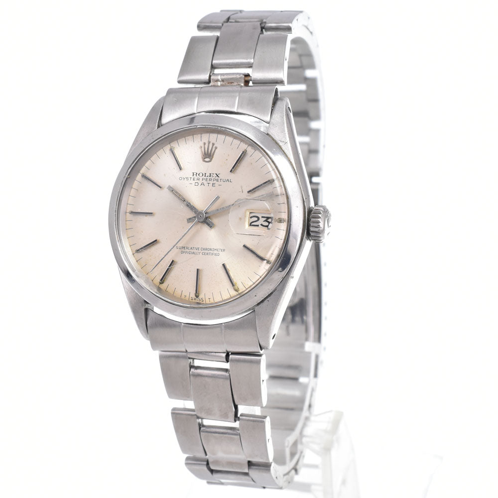 Rolex Oyster Perpetual Date Automatic Stainless Steel Watch (Pre-Owned)