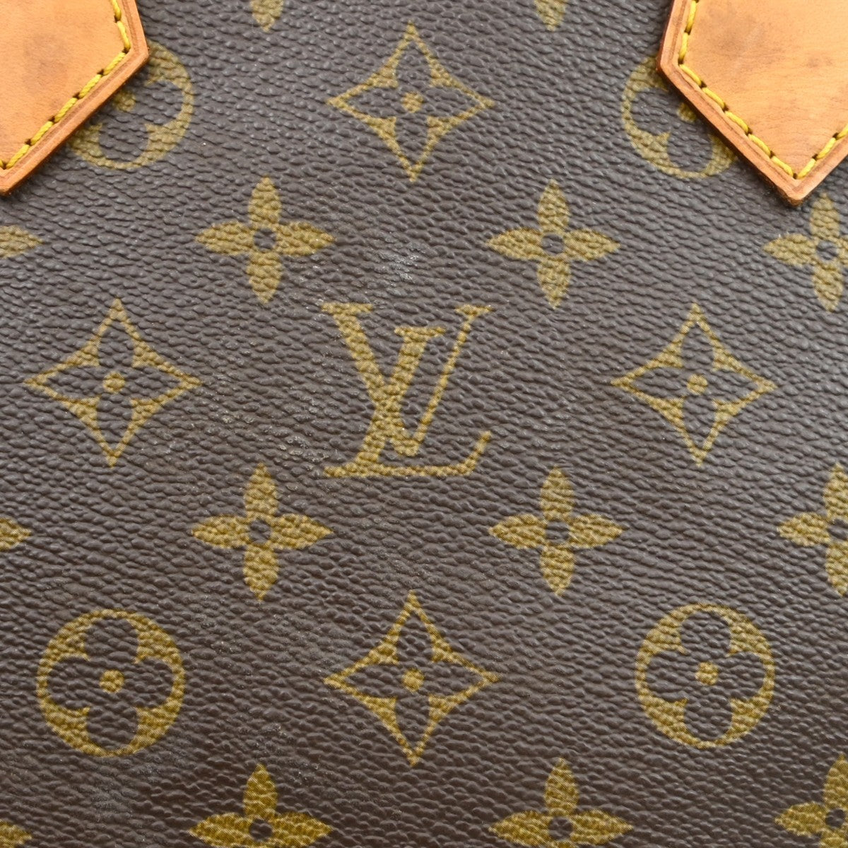 Louis Vuitton Alma Monogram Brown Canvas Handbag (Pre-Owned)