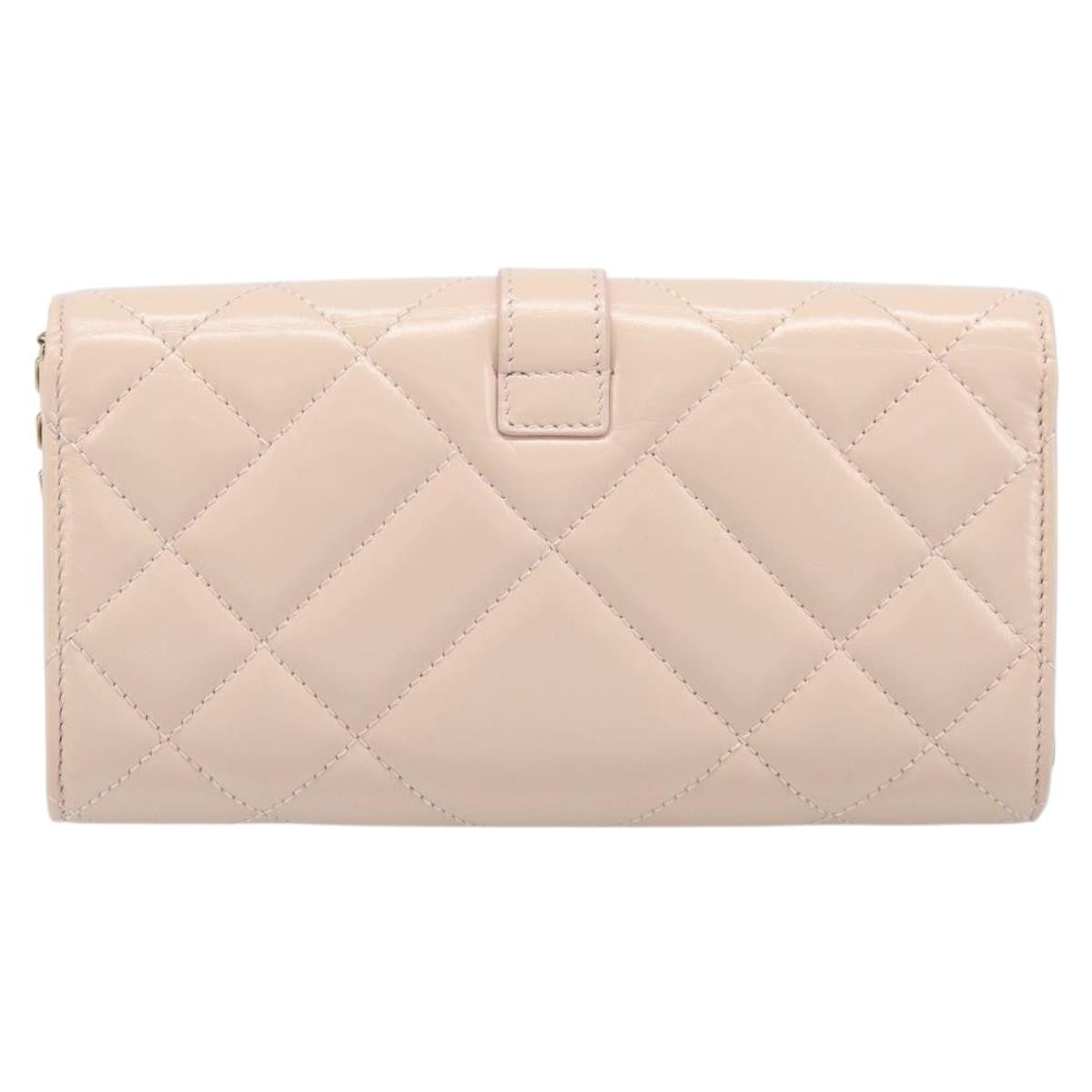 Versace Greca Goddess Convertible Clutch Leather Pink Leather Shoulder Bag Bag (Pre-Owned)
