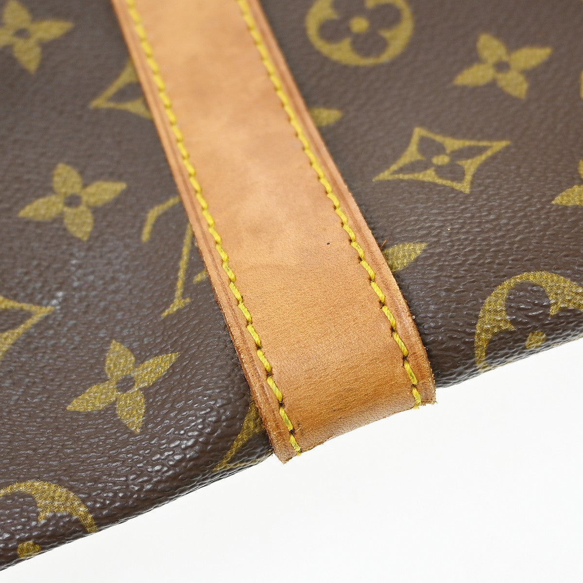 Louis Vuitton Keepall Monogram Canvas Brown Canvas Travel Bag Bag (Pre-Owned)