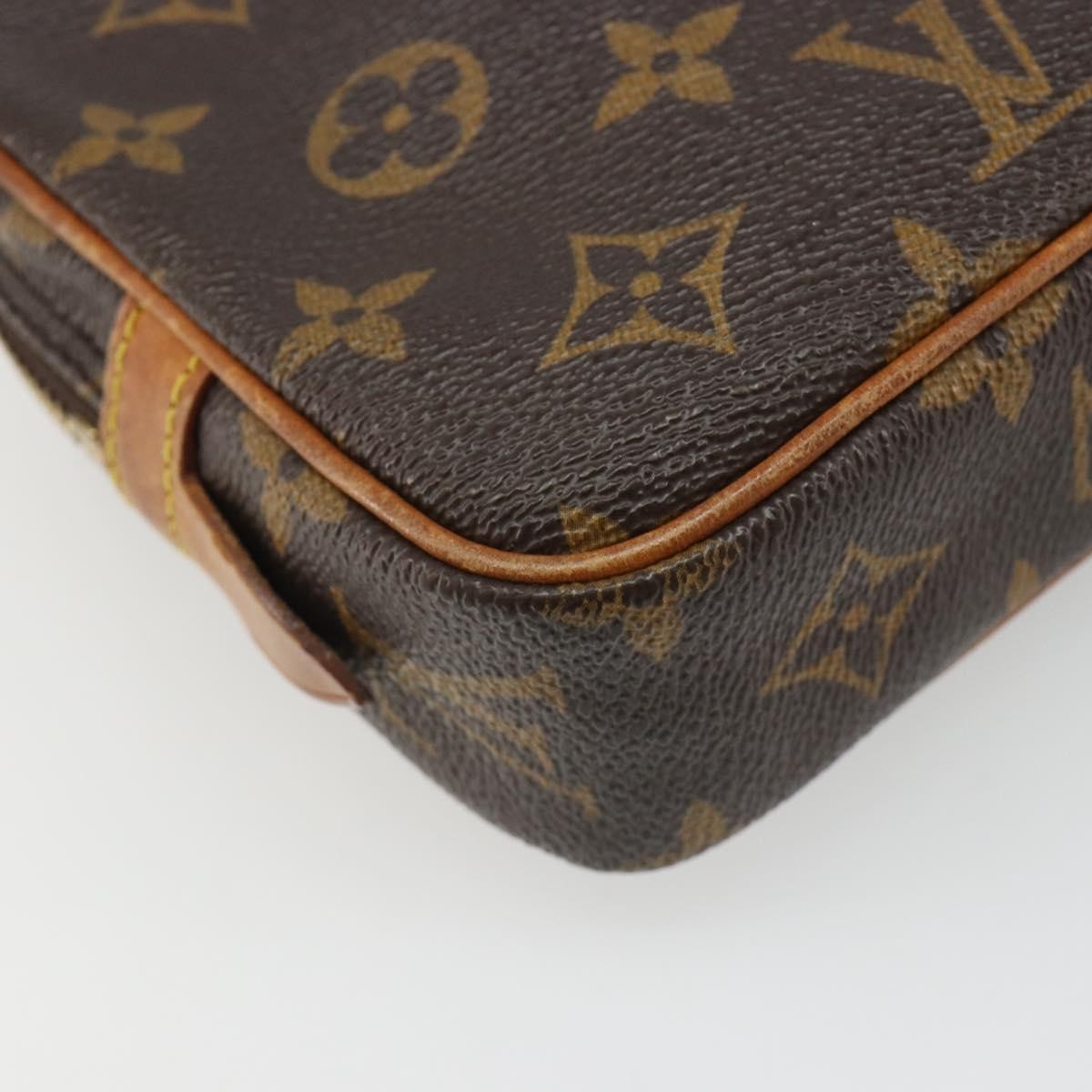 Louis Vuitton Pochette Marly Bandouliere Monogram Canvas Brown Canvas Shoulder Bag Bag (Pre-Owned)