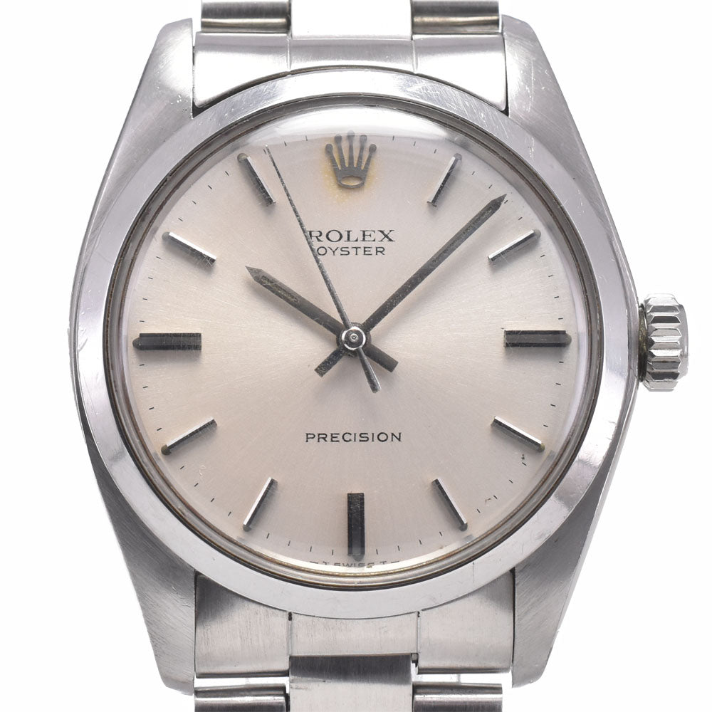Rolex Oyster Precision Steel Watch (Pre-Owned)