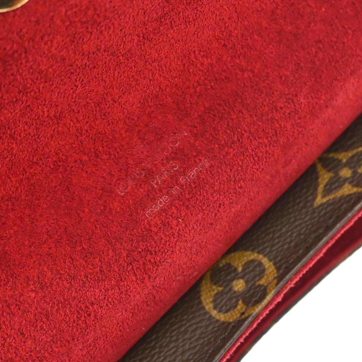 Louis Vuitton Sonatine Monogram Canvas Brown Canvas Handbag (Pre-Owned)