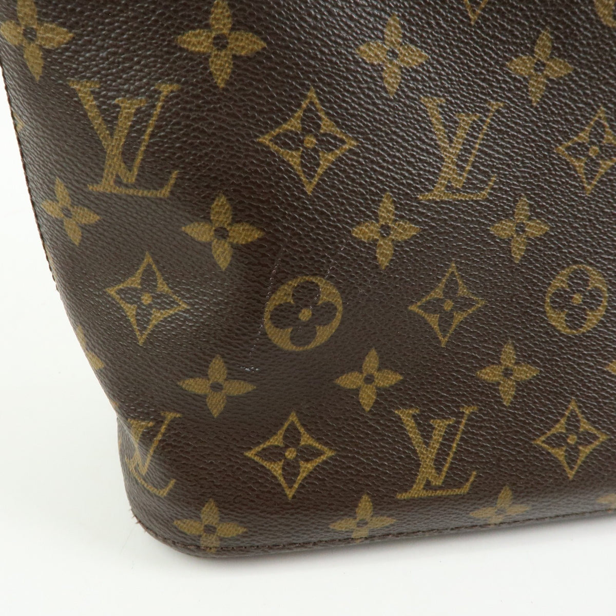 Louis Vuitton Luco Monogram Canvas Brown Canvas Handbag (Pre-Owned)
