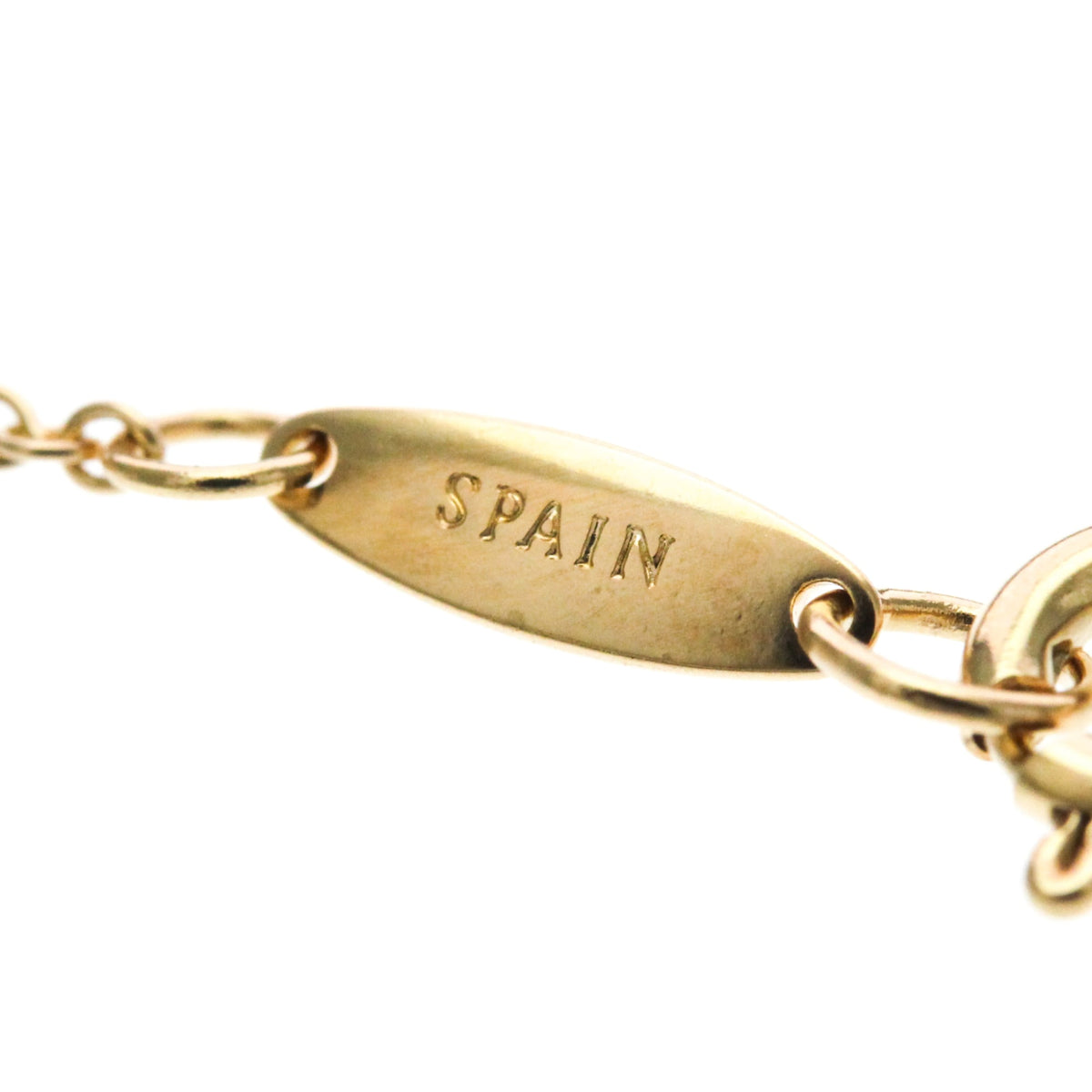 Tiffany & Co. Elsa Peretti Diamonds By The Yard Pendant 18K Rose Gold With Diamond Gold Pink_Gold Necklace Jewelry (Pre-Owned)