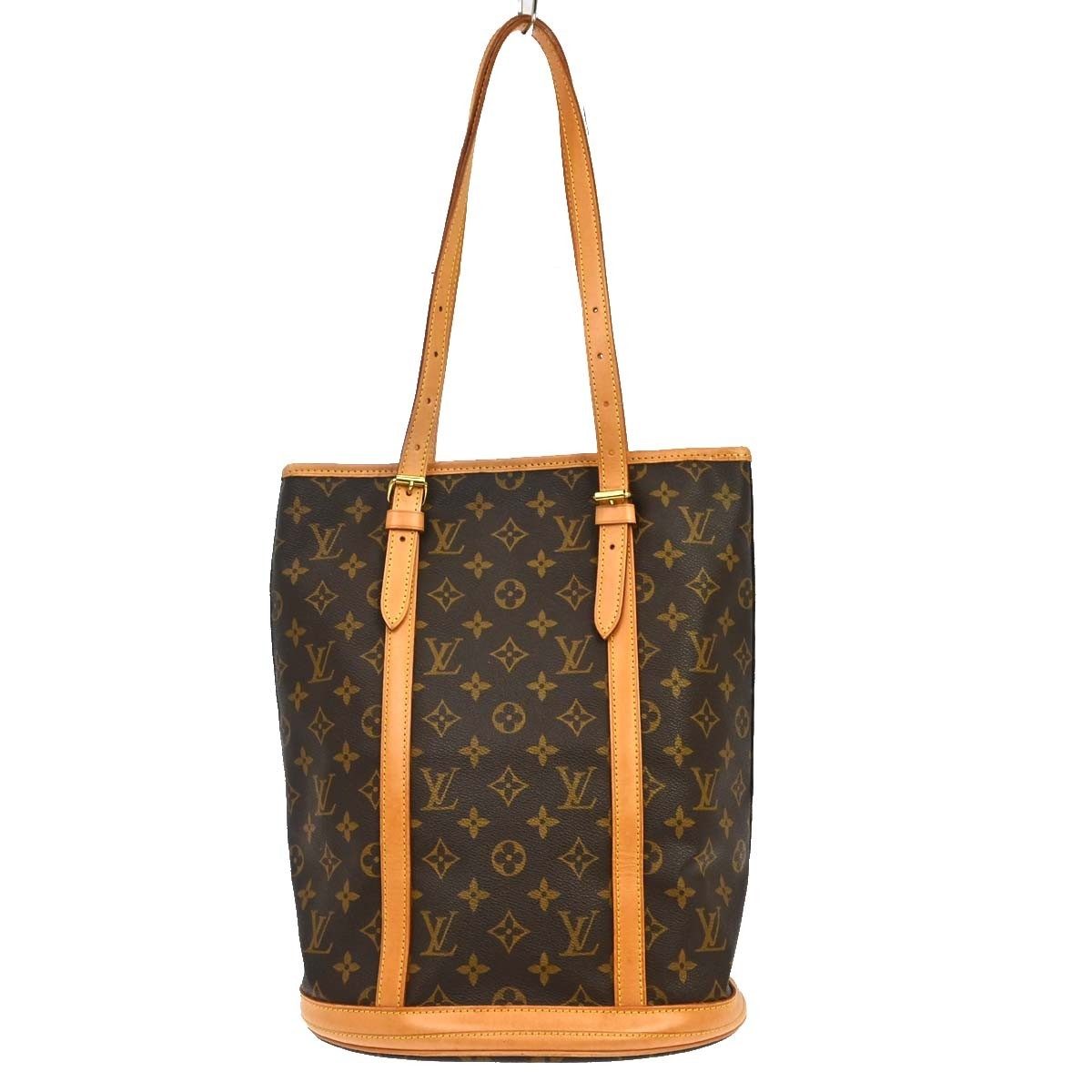 Louis Vuitton Bucket Monogram Canvas Brown Canvas Handbag (Pre-Owned)