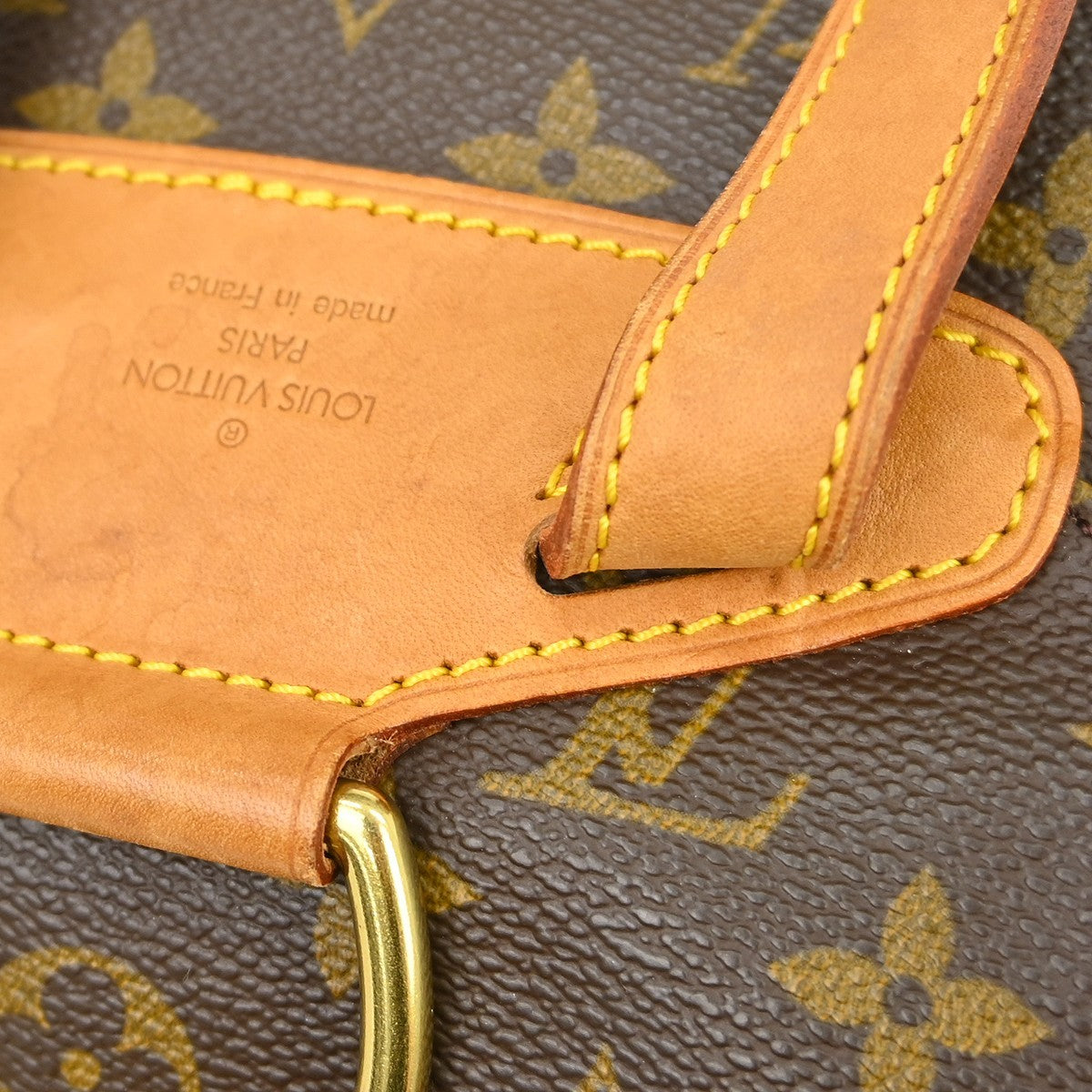 Louis Vuitton Vintage Montsouris Monogram Canvas Brown Canvas Backpack Bag (Pre-Owned)