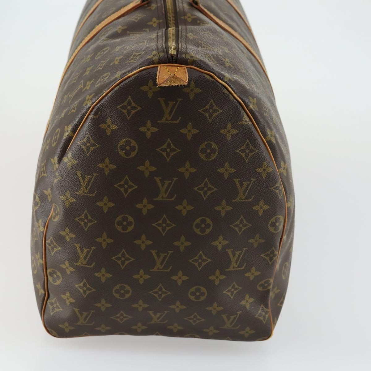 Louis Vuitton Keepall Monogram Canvas Brown Canvas Travel Bag Bag (Pre-Owned)