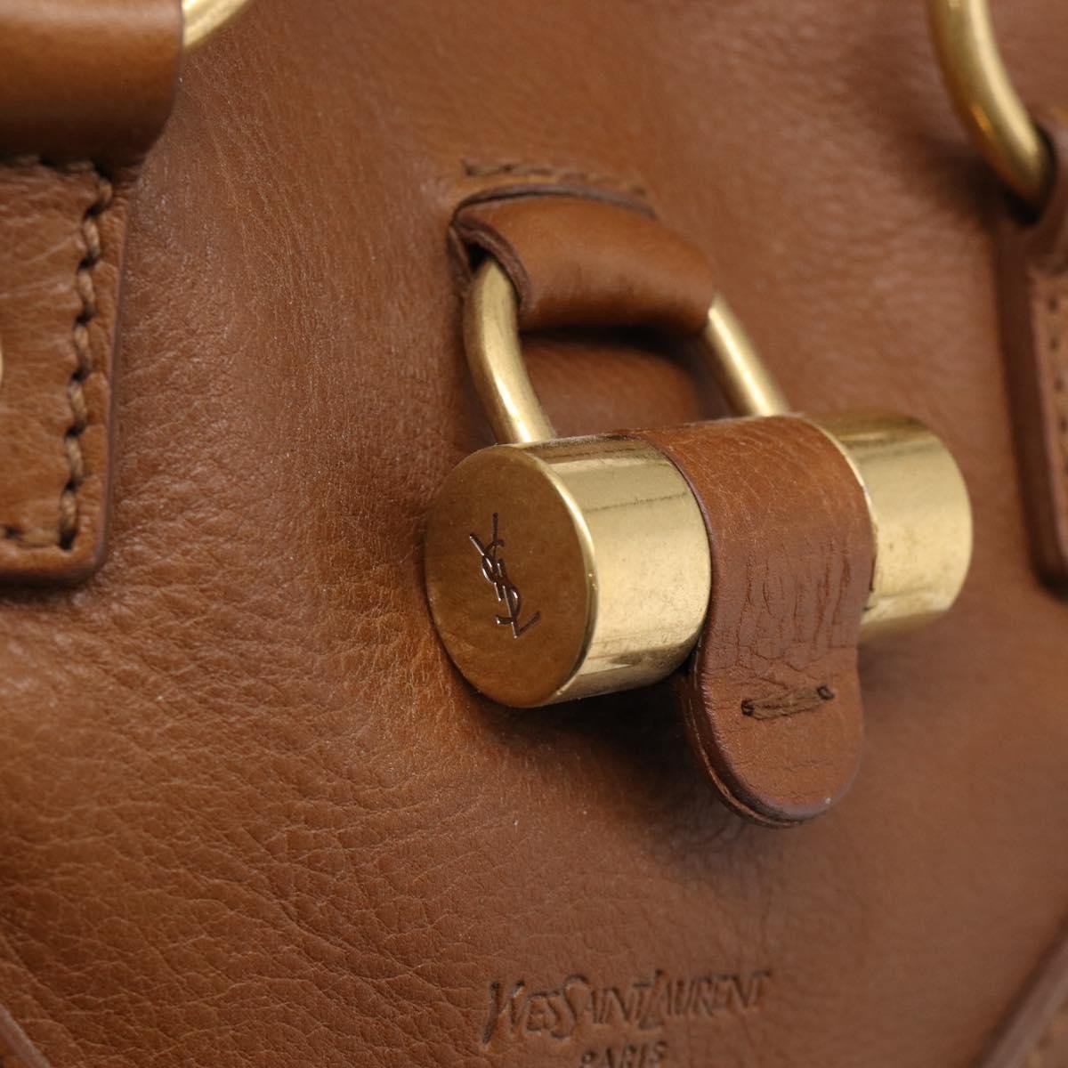 Saint Laurent Muse Leather Brown Leather Shoulder Bag Bag (Pre-Owned)
