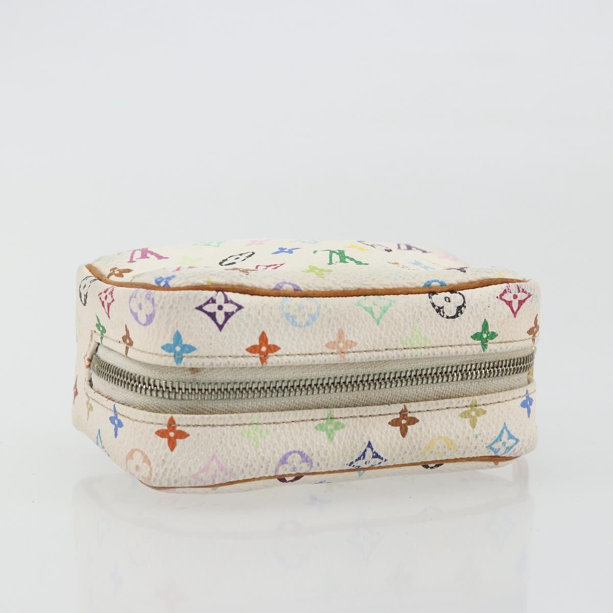 Louis Vuitton Wapity Trousse Monogram Multicolor White Canvas Clutche & Pouche Bag (Pre-Owned)