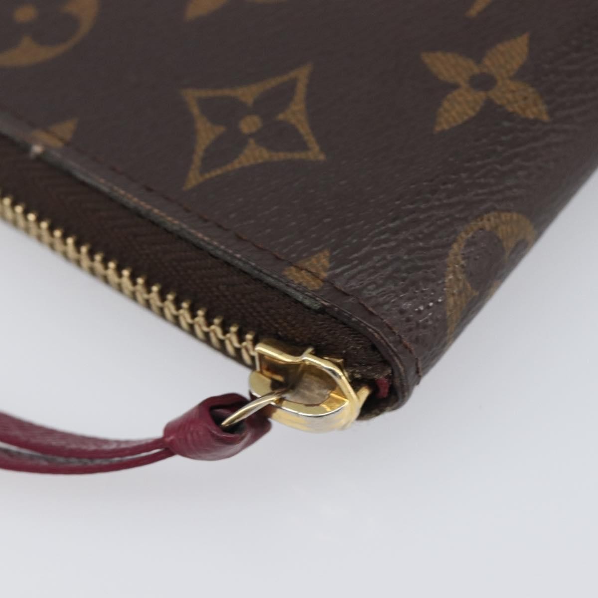 Louis Vuitton Clemence Monogram Canvas Brown Canvas Wallets Accessory (Pre-Owned)