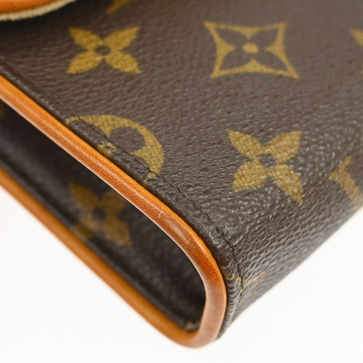 Louis Vuitton Florentine Monogram Brown Canvas Clutche & Pouche Bag (Pre-Owned)