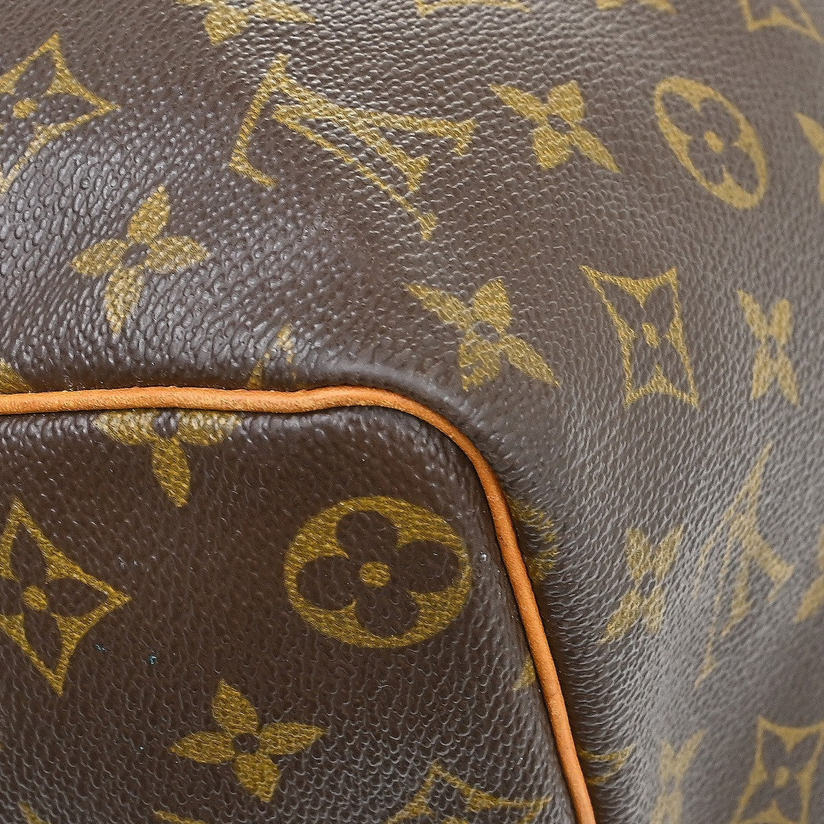 Louis Vuitton Keepall Monogram Canvas Brown Canvas Travel Bag Bag (Pre-Owned)