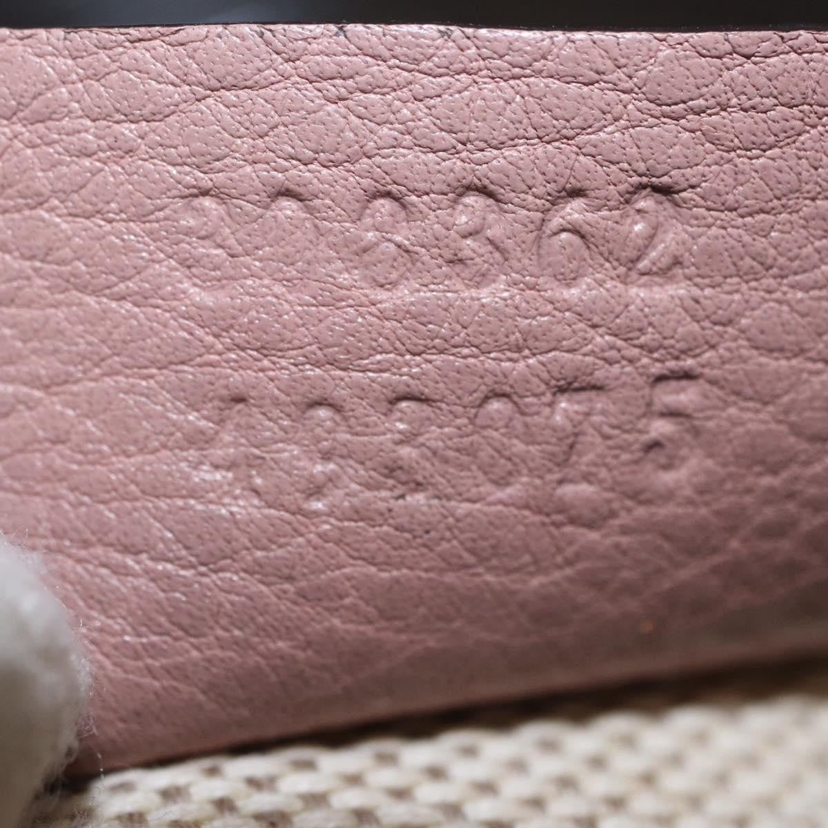 Gucci Soho Working Leather Pink Leather Tote Bag Bag (Pre-Owned)