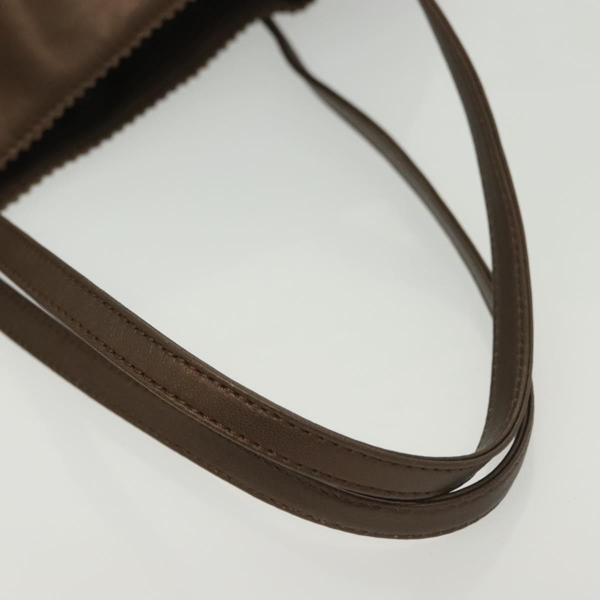 Loewe Anagram Leather Brown Leather Handbag (Pre-Owned)