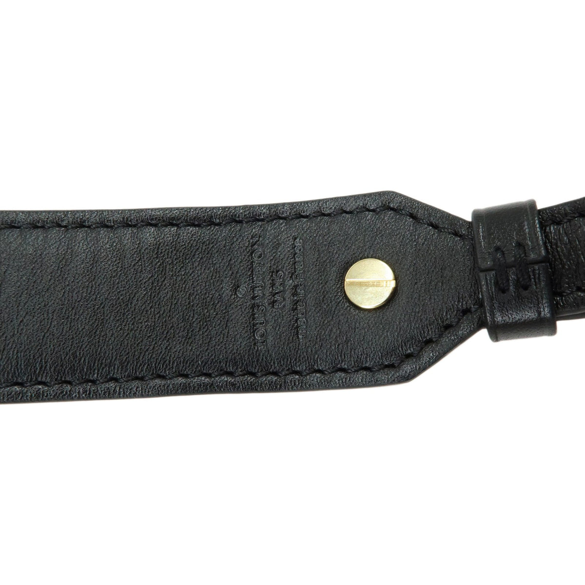 Louis Vuitton Shoulder Strap Reverse Monogram Canvas Brown Canvas Straps Accessory (Pre-Owned)