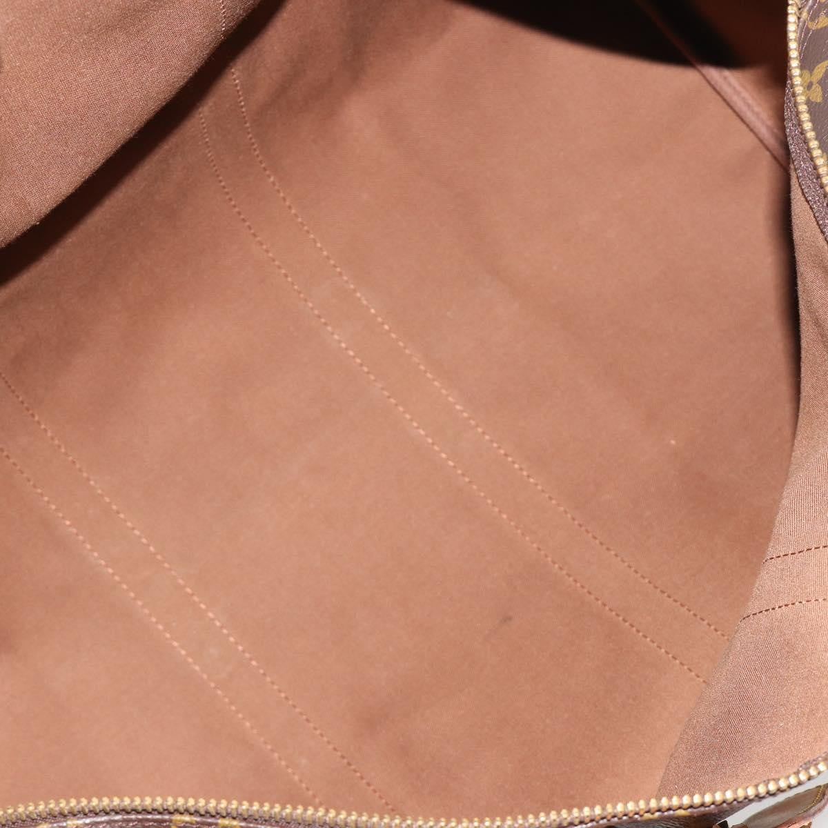 Louis Vuitton Keepall Monogram Canvas Brown Canvas Travel Bag Bag (Pre-Owned)