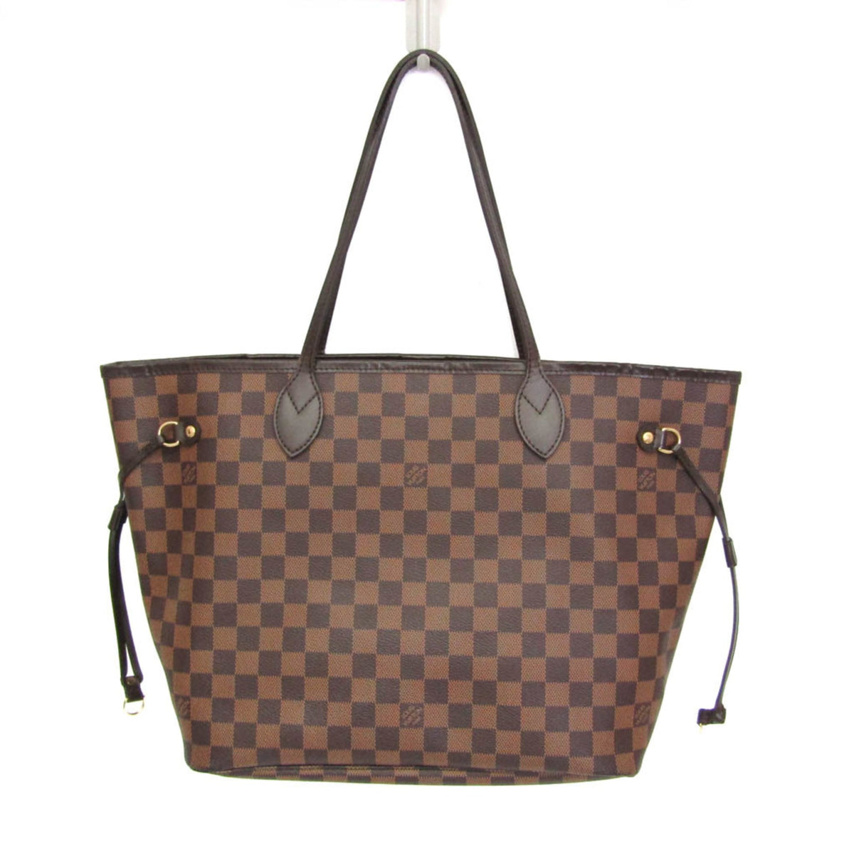 Louis Vuitton Neverfull Damier Brown Canvas Tote Bag Bag (Pre-Owned)