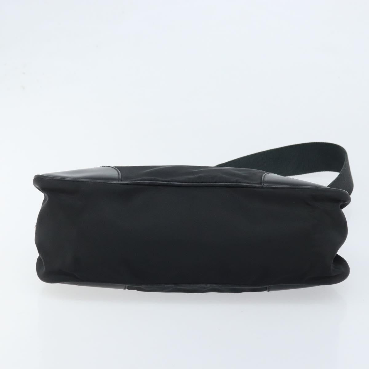 Prada Shoulder Tessuto Black Nylon Shoulder Bag Bag (Pre-Owned)